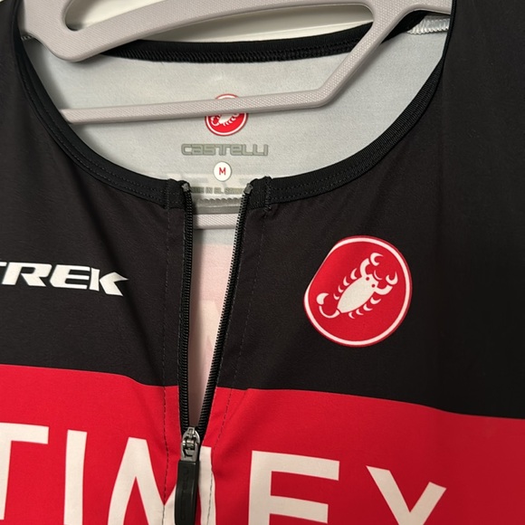 Team Timex Trek castelli triathlon jersey size M - Picture 2 of 5